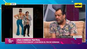 ‘’Viudo por Error’': una comedia teatral que continua en las tablas el finde semana - Ensiestados - ABC Color