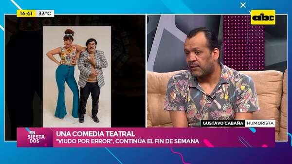 ‘’Viudo por Error’': una comedia teatral que continua en las tablas el finde semana - Ensiestados - ABC Color