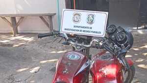 Concepción: Policía atrapa a presunto delincuente y recupera dos motocicletas hurtadas