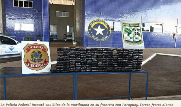 Paraguayo cae con droga en Brasil, por segunda vez