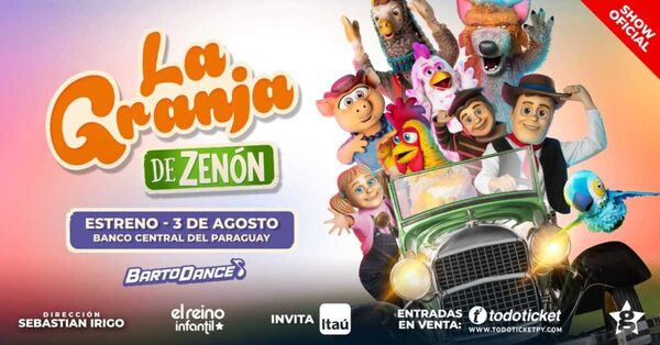 ¡La Granja de Zenon llega a Paraguay en el teatro del BCP! - trece