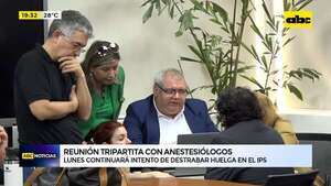 Reunión tripartita con anestesiólogos: lunes continuará intento de destrabar huelga en el IPS - ABC Noticias - ABC Color