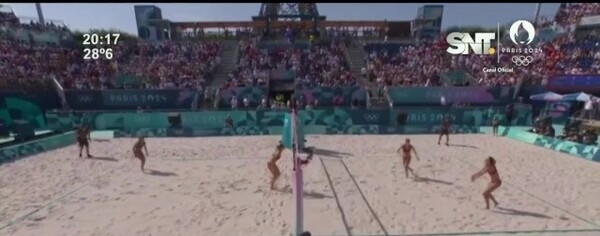 Ante Suiza, en vóley de playa - SNT