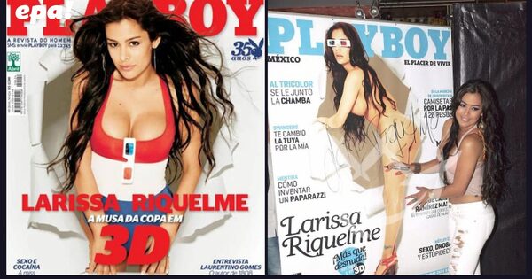Larissa Riquelme rememora su éxito mundial con la revista 3D de Playboy