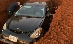 Robó auto a «macatera», se accidentó por el camino y luego fingió demencia – Diario TNPRESS