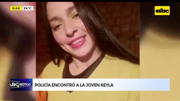 Video: Logran localizar a Keyla Alcaraz, la joven que se encontraba desaparecida - ABC Noticias - ABC Color