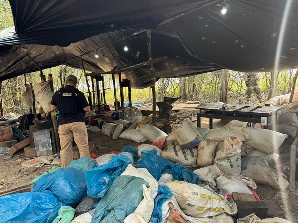 Senad descubre megaindustria narcotraficante en San Pedro