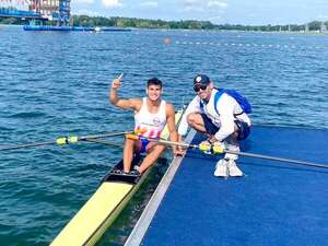 Javier Insfran disputó la Final C y es 17° del remo mundial en los Juegos Olímpicos 2024 - Polideportivo - ABC Color