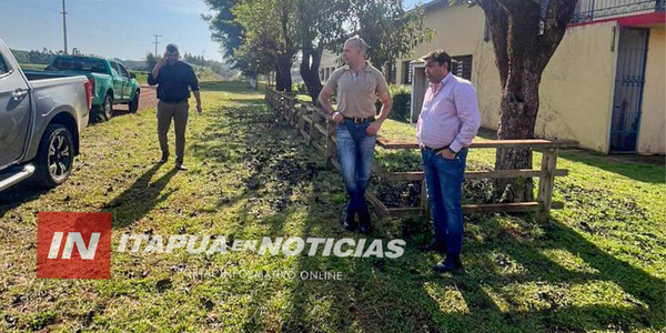 GERMÁN GNEITING SUPERVISÓ TRABAJOS DE AMPLIACIÓN DE SUMINISTRO DE ENERGÍA - Itapúa Noticias