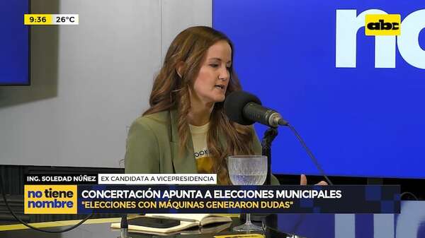 ¿Quiere ser intendenta?: “Asunción está muy degradada”, dice Soledad Núñez  - ABC Noticias - ABC Color
