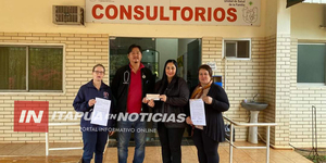 LA MUNICIPALIDAD DE LA PAZ TRANSFIERE RECURSOS AL CONSEJO LOCAL DE SALUD - Itapúa Noticias