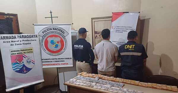 Diario HOY | Intentó entrar al país con 20 millones de pesos sin respaldo