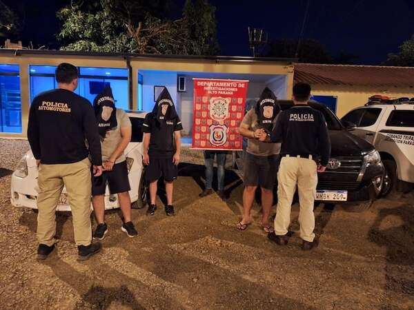 Ciudad del Este: recuperan lujosa camioneta y detienen a tres sospechosos - ABC en el Este - ABC Color