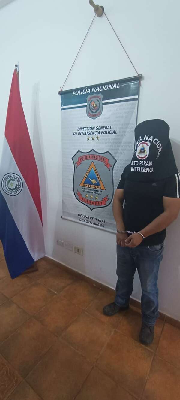 Capturan a procesado por narcotráfico con pedido de extradición de Brasil - ABC en el Este - ABC Color