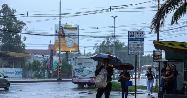 La Nación / Meteorología anuncia lluvias con ocasionales tormentas eléctricas para este domingo