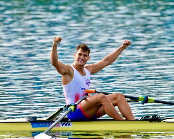 Javier Insfrán obtiene el mejor puesto para el remo paraguayo en Juegos Olímpicos - .::Agencia IP::.