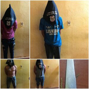 Aprehensión de Cuatro Personas por Perturbación de la Paz Pública y Resistencia en el Barrio San Antonio