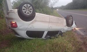 Médico se accidenta en trayecto a Itakyry