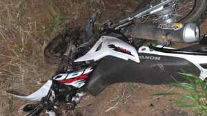 Yby Yaú: Motociclista de 16 años fallece en choque con un automóvil
