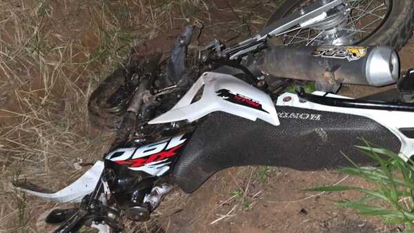 Yby Yaú: Motociclista de 16 años fallece en choque con un automóvil
