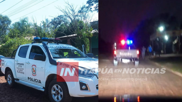 POLICÍA DETUVO A UN SUJETO POR REALIZAR DISPAROS AL SUELO - Itapúa Noticias