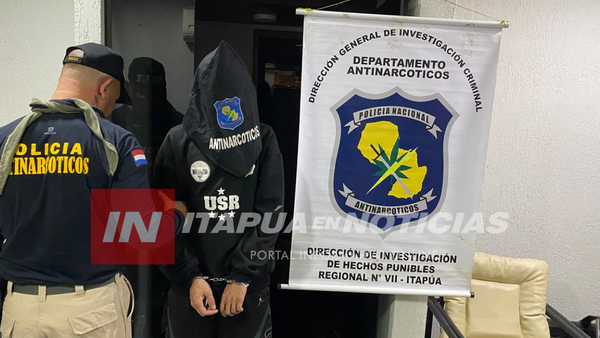 DETUVIERON A JOVEN CON DROGAS EN EL ESTADIO VILLA ALEGRE - Itapúa Noticias