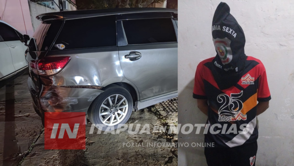 CONDUCTOR ALCOHOLIZADO FUE APREHENDIDO EN CNEL. BOGADO - Itapúa Noticias