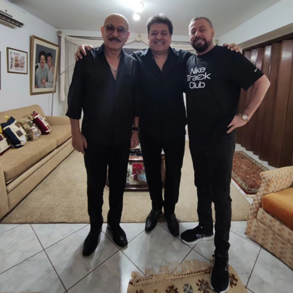 Íconos: Pionero publicó una foto al lado de dos grandes referentes de la buena música