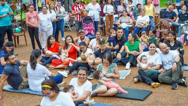 En Encarnación reivindican la lactancia materna con una Mamatón
