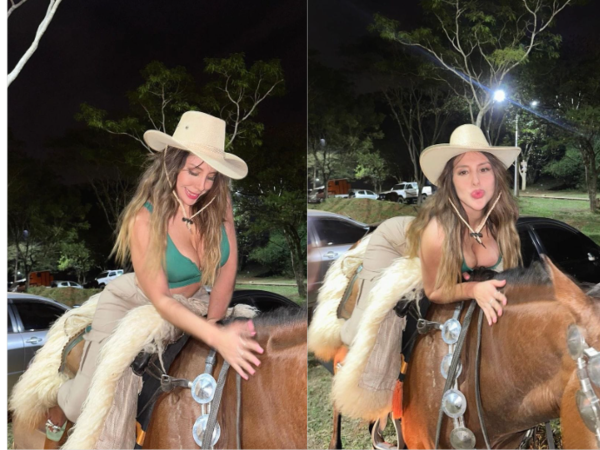 A esta cuerona solo le falta el caballo: “Me encanta “domar y montar”, he’i