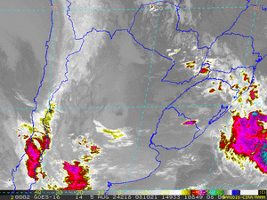 Emite alerta por condiciones de tiempo severo