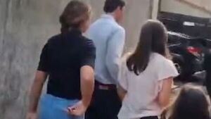 Beto Ovelar fue escrachado al salir de una iglesia