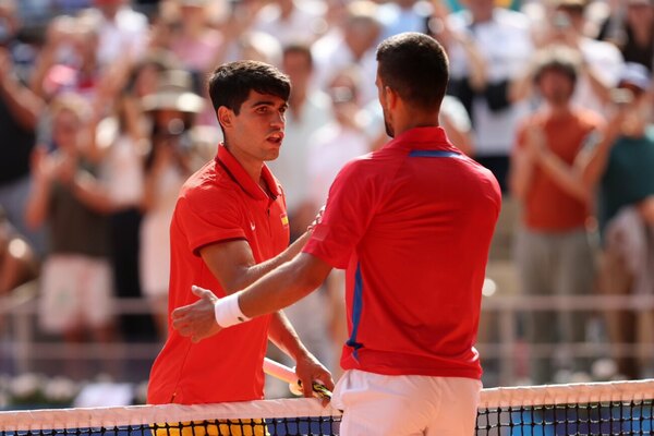 Versus / El espectacular mensaje de Novak Djokovic para Carlos Alcaraz