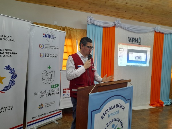 Ministerio de Salud lanza nuevo esquema de vacunación contra el VPH en Capitán Miranda