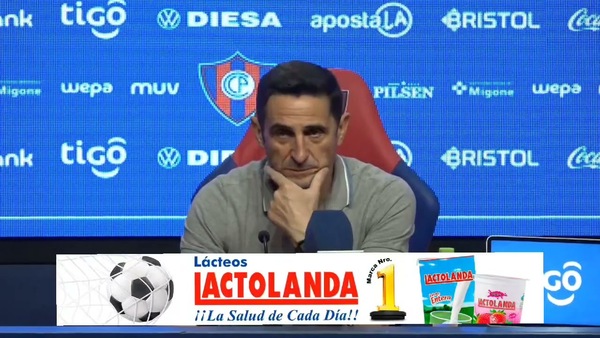 Video: Cerro Porteño (4) – (0) Sportivo Luqueño: Palabras del DT Manolo Jiménez