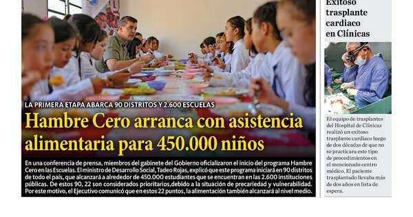 La Nación / LN PM: edición del 5 de agosto
