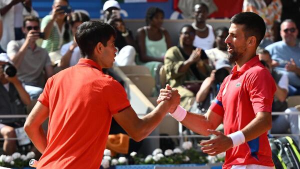 Djokovic a Alcaraz: "Tu oro vendrá"