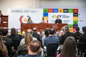 Noche de inauguración de los Juegos Universitarios en el Arena SND - Polideportivo - ABC Color