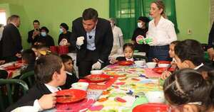 La Nación / “Hoy es un día histórico”, destacó Santiago Peña en el inicio de Hambre Cero
