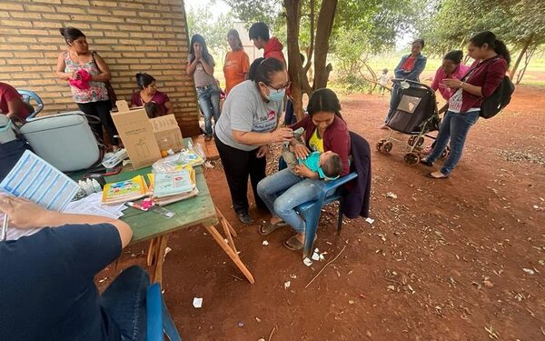 Exitosa atención integral en comunidad indígena Caaguazú de Minga Porã