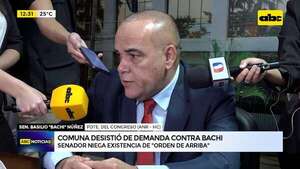 Desistimiento favorable a Bachi: “No hubo orden de arriba”, asegura senador - ABC Noticias - ABC Color