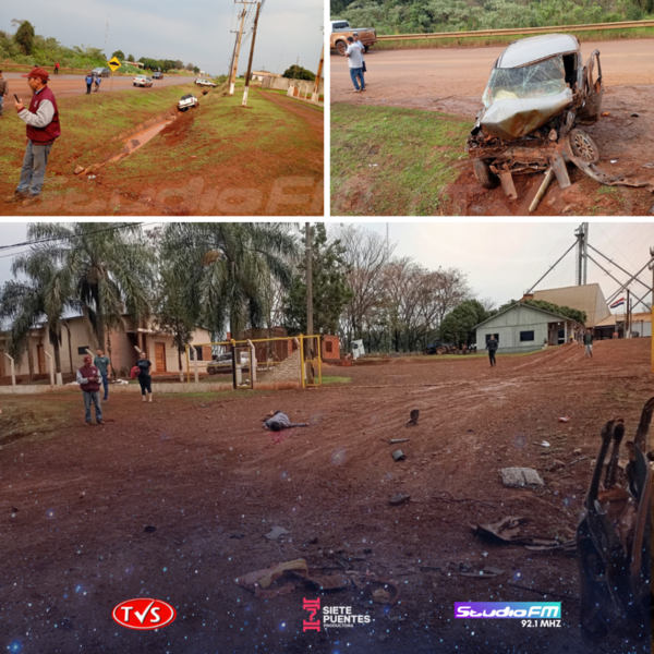 ACCIDENTE DE TRÁNSITO FATAL EN SAN RAFAEL DEL PARANÁ: UN PROFESOR JUBILADO PIERDE LA VIDA - TVS