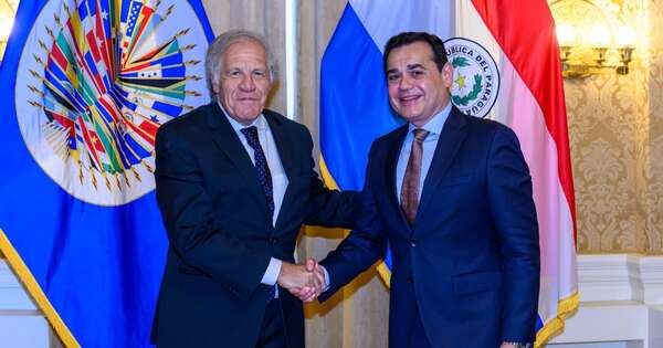La Nación / Ramírez Lezcano y Luis Almagro analizan agenda regional