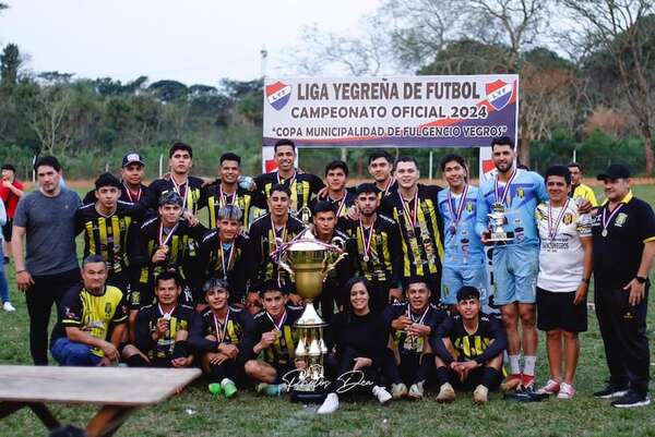 El 14 de Mayo FBC es tricampeón de la Liga Yegreña de Fútbol - Fútbol de Ascenso de Paraguay - ABC Color