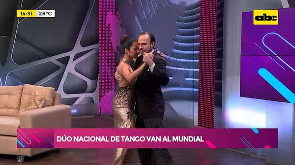 Dúo nacional de tango va al mundial: viajan el 11 de agosto rumbo a Buenos Aires para representar al país - Ensiestados - ABC Color