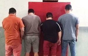 Aprehenden a 4 farristas en servicentro de Luque •