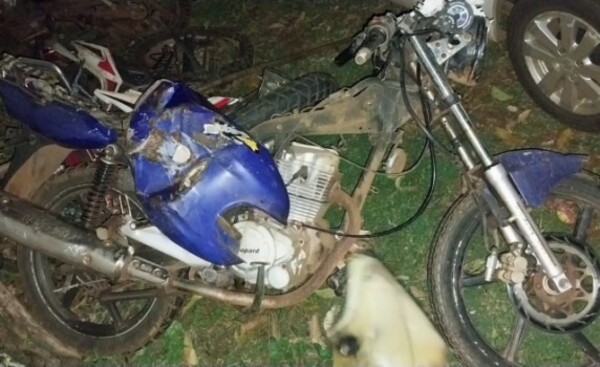 Accidente deja a un motociclista herido en el barrio San Miguel