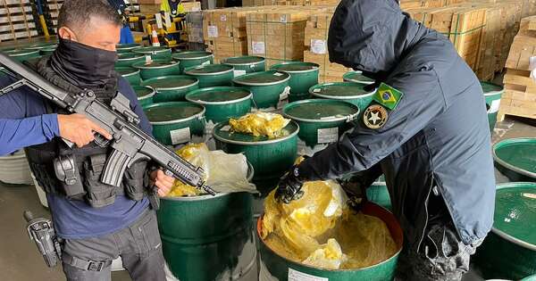 La Nación / Puerto Paranaguá: en jugos de limón congelado hallaron 315 kilos de cocaína