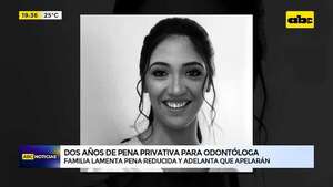 Video: dos años de pena privativa de libertad para odontóloga y química farmacéutica - ABC Noticias - ABC Color