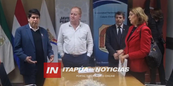 GOBERNACIÓN DE ITAPÚA FIRMÓ CONVENIO CON LA UNAE Y CON LA UNI - Itapúa Noticias